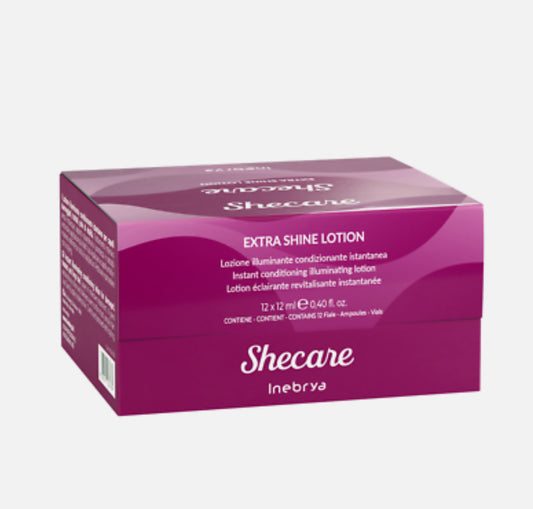 SHECARE REPAIR LOCIÓN EXTRA BRILLO AMPOLLETAS